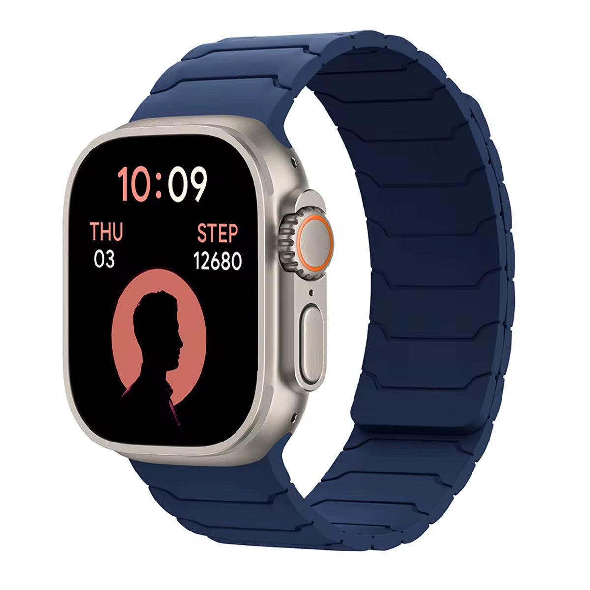 Silicone Rubber Sport Strap for Apple Watch